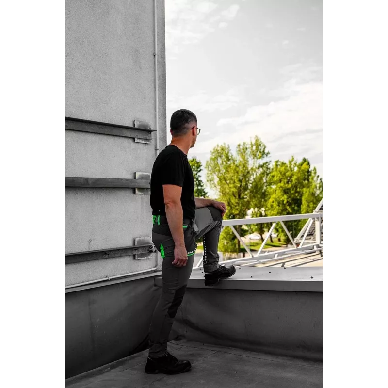 NEO Tools 81-290-L apsauginės kelnės, juodos, L dydis