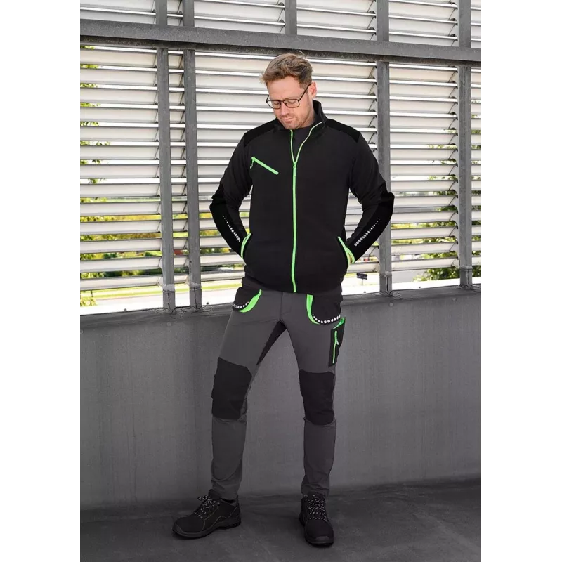 NEO Tools 81-290-L apsauginės kelnės, juodos, L dydis