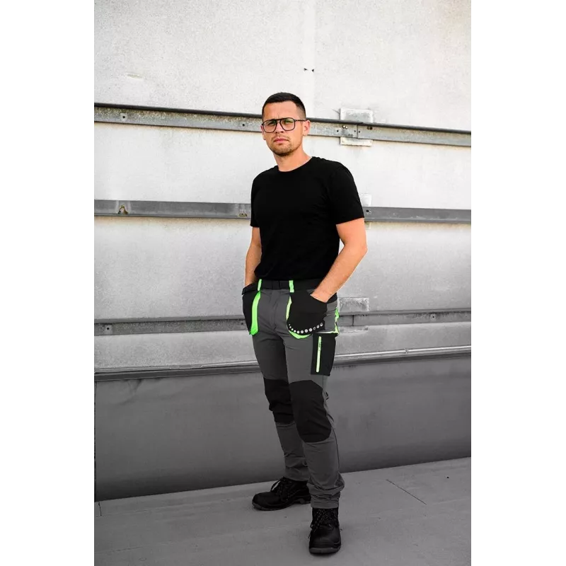 NEO Tools 81-290-XL apsauginės kelnės juodos