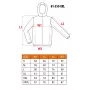 NEO Tools 81-559-XXL Work Jacket, 100% Cotton, 270 g/m², Grey with Black & Orange Accents, Full Zip, Reflective, EN ISO 13688