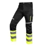 NEO TOOLS 81-795-XL didelio matomumo darbo kelnės, juodos/geltonos, XL dydžio