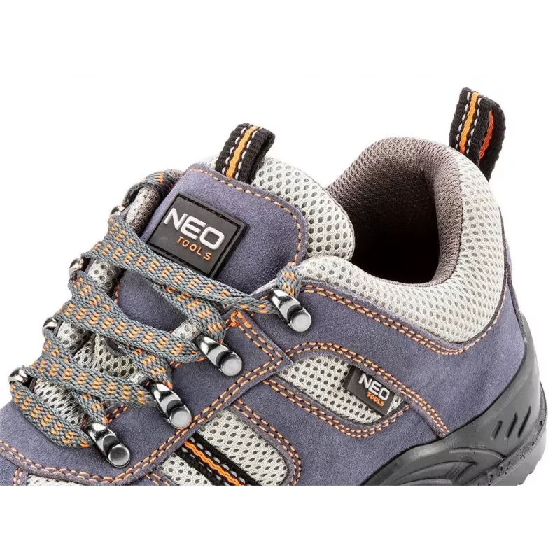 NEO Tools 82-035 S1P SRC apsauginiai bateliai, plieninis pirštas, juoda/pilka, 41 dydis