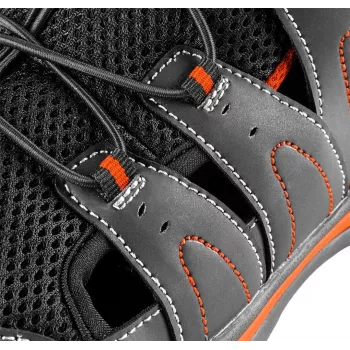 NEO Tools 82-079-47 S1P SRC Apsauginiai batai su plieniniu pirštu, 47 dydis, juoda/pilka