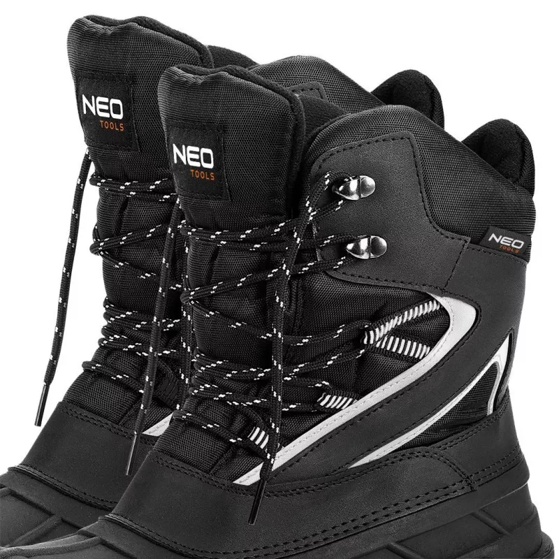 NEO TOOLS 82-139-43 S1P SRC apsauginiai bateliai su plieniniu pirštu, 43 dydis, juoda/pilka