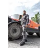 NEO Tools 82-151-46 S1P SRC žemi apsauginiai batai su plieniniu piršto gaubtu ir Kevlar vidpadžiu, dydis EU 46, juoda/pilka