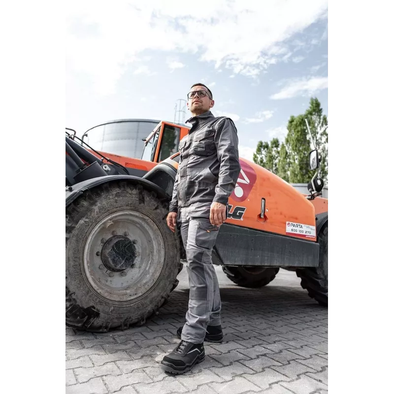 NEO Tools 82-151-46 S1P SRC žemi apsauginiai batai su plieniniu piršto gaubtu ir Kevlar vidpadžiu, dydis EU 46, juoda/pilka