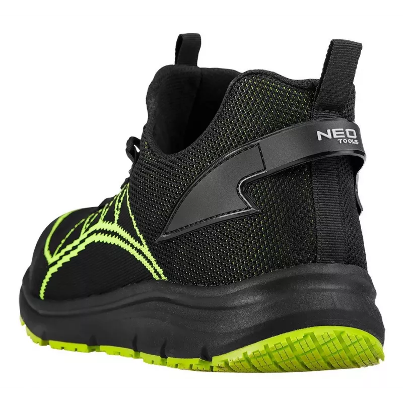 NEO Tools 82-161-42 S1P SRC Žemi apsauginiai batai, 42 dydis, juoda/pilka