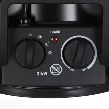 NEO TOOLS 90-063 Elektrinis oro šildytuvas Keraminis PTC 3000 W Juodas