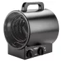 NEO Tools 90-066 2000W PTC keraminis elektrinis ventiliatorinis šildytuvas su reguliuojamu termostatu, apsauga nuo perkaitimo, apsauga nuo apvirtimo, 2 šildymo režimai, tik ventiliatoriaus režimas, laisvai pastatomas, juodas/pilkas