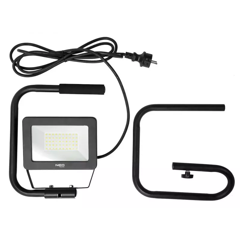 NEO TOOLS 99-063 20W COB LED įkraunamas prožektorius 1800lm IP65 su power bank