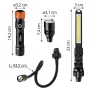 NEO Tools 99-107 20W LED nešiojamas lauko darbinis šviestuvas su maitinimo banku, 1600lm, IP54, 4400mAh