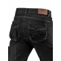 NEO TOOLS DENIM 5-Pocket Work Trousers, Black, Size M