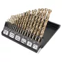 NEO TOOLS HSS-Co metalo grąžtų rinkinys 1.0-10.0 mm, 19 dalių