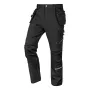 NEO TOOLS Mix&Match darbo kelnės su 4 krypčių tampriu audiniu ir Cordura sutvirtinimu, juodos, XS