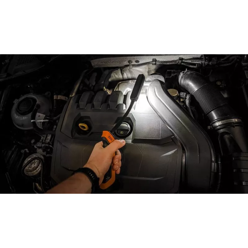 NEO TOOLS Įkraunamas apšvietimo žibintas 400 lm COB + prožektorius 99-102