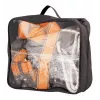 NEO TOOLS Apsaugos rinkinys su apsaugine virve – PROTEKT P-01 pilnas kūno diržas, 2 m kernmantle lynas, plieniniai karabinai, EN 361/354/363, CE 0082