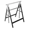 NEO Tools TOP-84-145 plieninis stalviršio stalčius, 580x450x130 mm, 25 kg apkrova, rutuliniai kreiptuvai, centrinis užraktas, juoda/pilka