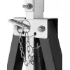 NEO Tools TOP-84-145 plieninis stalviršio stalčius, 580x450x130 mm, 25 kg apkrova, rutuliniai kreiptuvai, centrinis užraktas, juoda/pilka