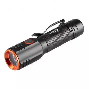 NEO TOOLS USB C 2000 lm CHN LED įkraunamas žibintuvėlis