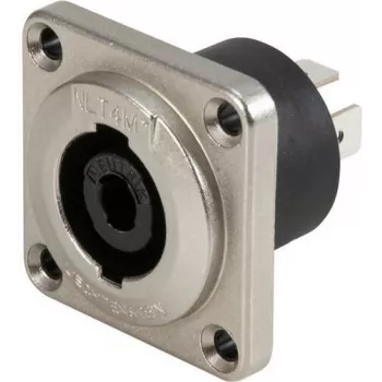 NEUTRIK speakON STX serijos 4 polių skydelio montavimo lizdas NLT4MPXX 30208513
