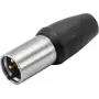 NEUTRIK XLR kištukas 3 polių NC3MX1-TOP (30200508)