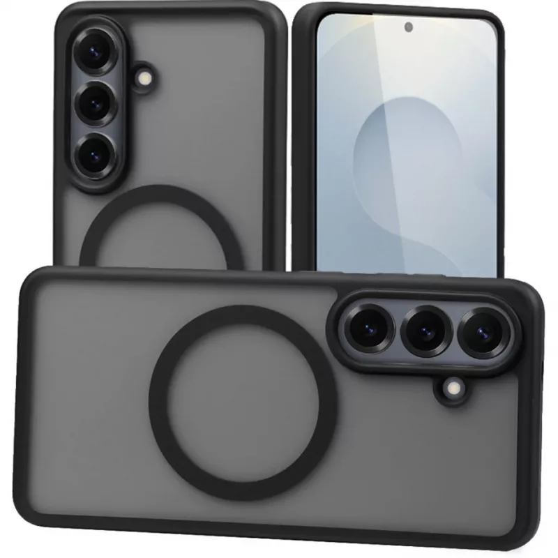 Nevox StyleShell Invisio Samsung Galaxy S26+ MagSafe dėklas juodas
