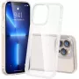 NEVOX StyleShell SHOCKFLEX Dangtelis, skirtas Apple iPhone 14 Pro 6,1 colio, permatomas