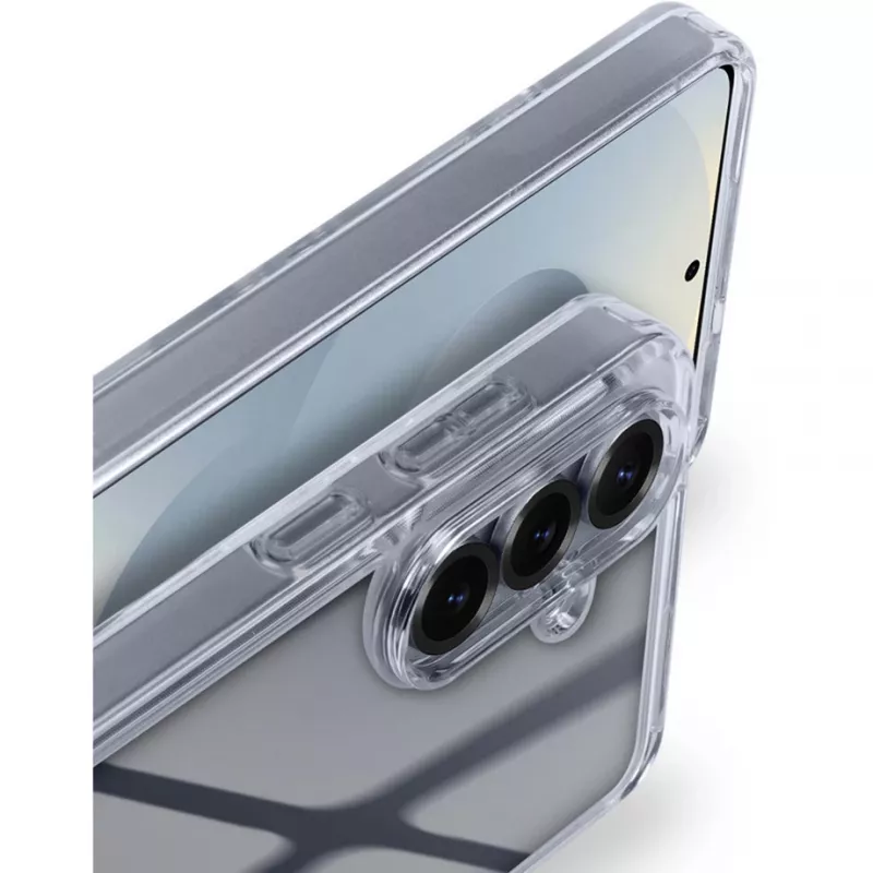 Nevox StyleShell SHOCKFlex apsauginis dėklas, skirtas Samsung Galaxy S26 Plus, permatomas