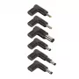 NGS 6 vnt. USB-C į HP DC įkrovimo antgaliai