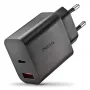 NGS ERA 30W USB-C + USB-A įkroviklis (juodas)