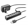NGS IHUB7 TINY USB-C Hub su 2x HDMI, 100W PD, Gigabit Ethernet, SD/microSD kortelių skaitytuvu