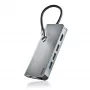 NGS Wonder Dock 8 nešiojama USB-C 3.0 stotelė (sidabrinė)