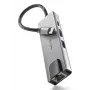 NGS Wonder Dock Supra nešiojama USB-C 3.0 stotelė (pilka)
