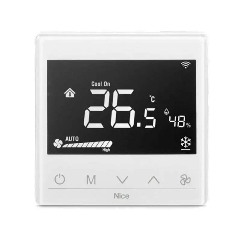 „Nice Fan2-Control“ išmanusis termostatas ventiliatoriaus ritėms, baltas