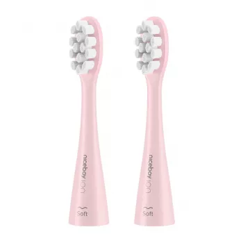 Niceboy ION Sonic Electric Toothbrush Pink - 75,000 Vibrations, 4 Modes, Timer, IPX7, 3 Brush Heads