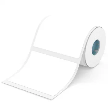 NIIMBOT terminės etiketės 80x50 mm - 560 vnt. Baltos