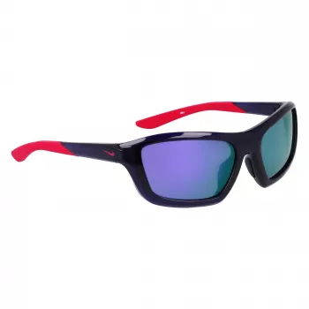 NIKE vaikiški akiniai nuo saulės NKFV2401-500 matinė juoda dūminė pilka 54/17/130 mm
