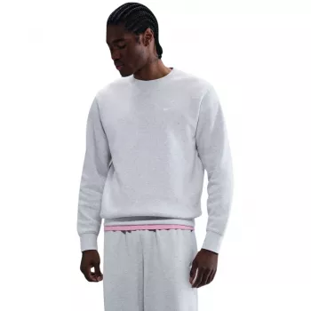 Nike Club Fleece vyriškas megztinis su apykakle tamsiai pilkas Heather dydis S FN3886-051