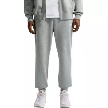 Nike Club vyriškos siaurėjančios vilnos džogeriai tamsiai pilki Heather L