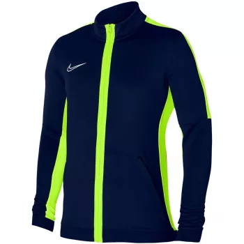 Nike Dri-FIT Academy 23 vyriški ilgomis rankovėmis 1/4 užtrauktuku futbolo treniruočių marškinėliai Obsidian/Green Strike S