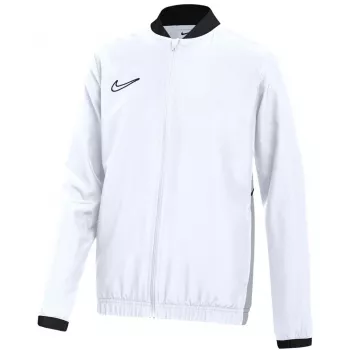 Nike Dri-FIT Academy 25 vaikiškas treniruočių megztinis su gobtuvu baltas FZ9851 100 M