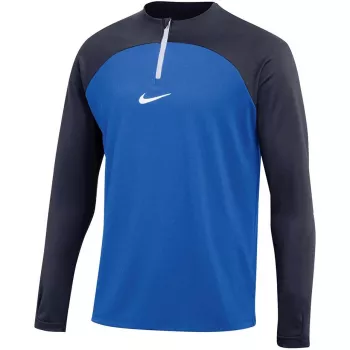 Nike Dri-FIT Academy Drill Top vyriškas ketvirčio užtrauktuko megztinis, mėlynas/tamsiai mėlynas, 2XL DH9230-463