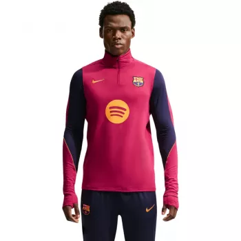 Nike FC Barcelona Strike vyrų futbolo marškinėliai bordo 621 S dydis