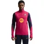 Nike FC Barcelona Strike vyriški futbolo marškinėliai, bordo (621), dydis L