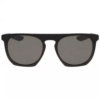 NIKE Flatspot EV09 vyriški akiniai nuo saulės - matinio juodo rėmelio, pilki lęšiai, 52 mm