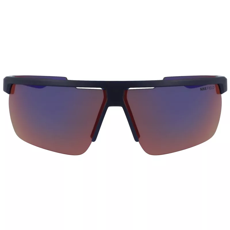 Nike vyriški sportiniai akiniai nuo saulės Indshieldecw - matinė juoda, pilkas atspalvis, 75/9/130 mm