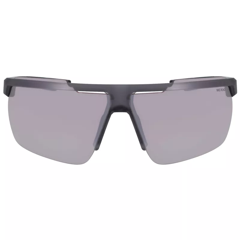 Nike vyriški „Windshield ECW“ akiniai nuo saulės – matinė juoda / tamsiai pilka – 75 mm lęšiai
