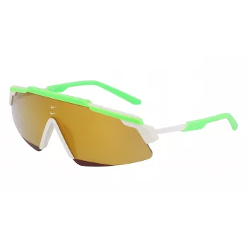 NIKE NIKEMARQUEEMF Unisex akiniai - dūminiai pilki lęšiai, matinė juoda (66/14/140 mm)