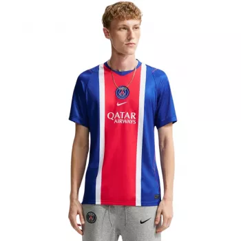 Nike Paris Saint-Germain 2026/27 stadiono namų vyriški futbolo marškinėliai mėlyni raudoni 2XL