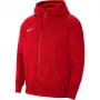 Nike Park 20 Fleece gobtuvas su užtrauktuku universiteto raudonas CW6891 657